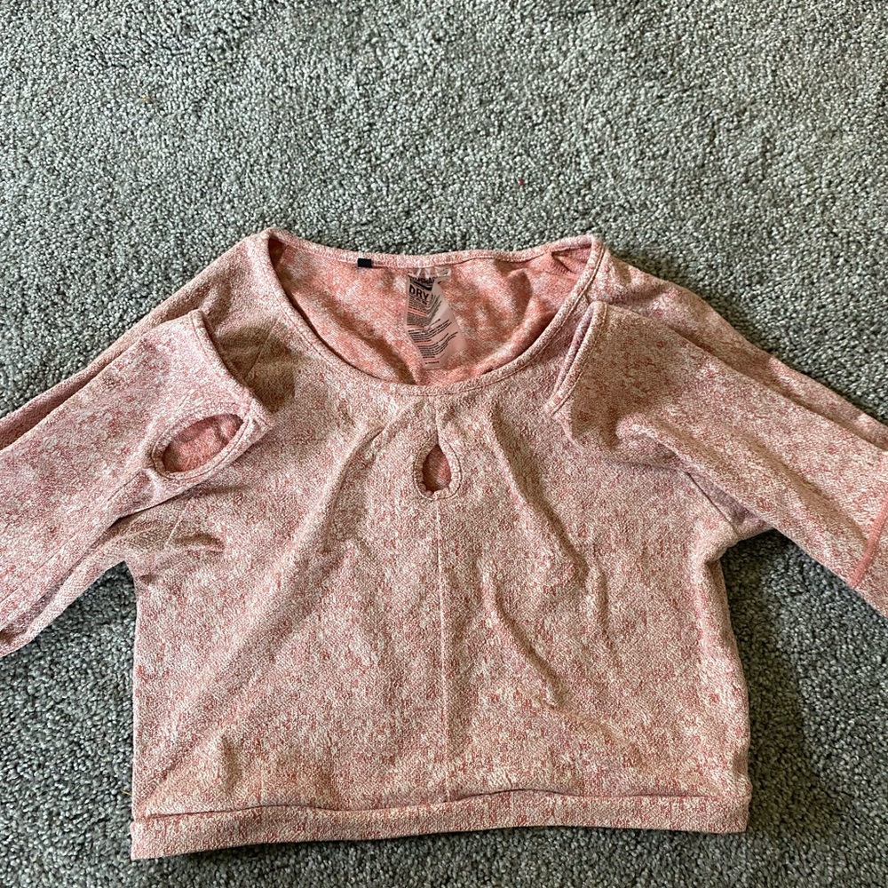 Gymshark cropped long sleeve